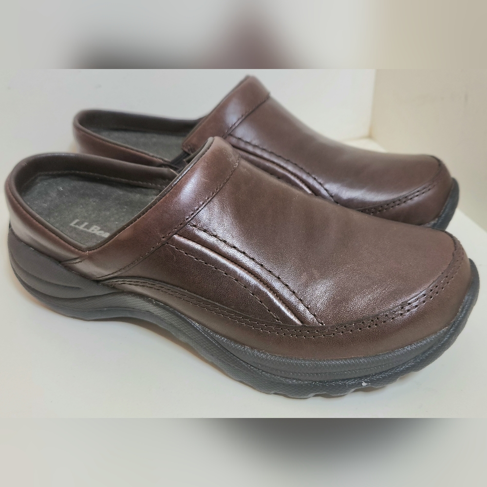 L.L.bean Clog Mules Sliders Womens 6